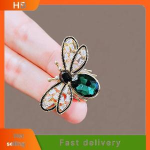 HB Vintage Little Bee Brooches For Women Clothing Coat Scarf Jewelry Party Accessories