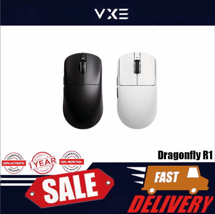 VXE dragonfly R1 Mouse Game PAW3395 Lightweight Wireless Mouse | Lazada ...