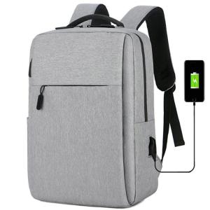 Balo thời trang nam nữ đa năng đựng vừa Laptop - Macbook chất liệu cao cấp bền bỉ chống thấm nước tặng kèm cổng nối cáp sạc tiện lợi LX0031