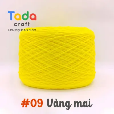 Sợi Cotton Việt Nam 1mm Cuộn 100gr (Mã màu từ 01 đến 50)