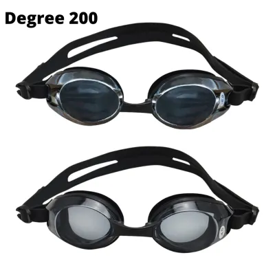 SG SELLER Swimming Goggle 0 - 800 with Degree Myopia for Adult Men Women Anti UV Fog Protection Reflective | Optical Degree Swim Goggles