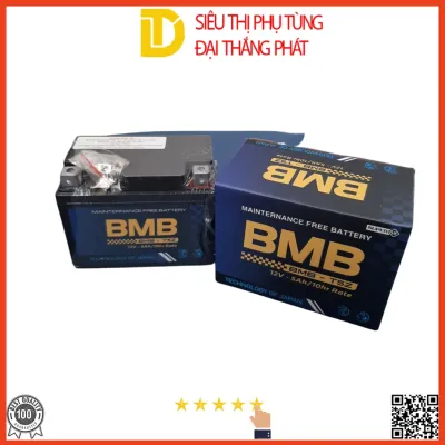 Bình ắc quy khô NHẬT BẢN BMB-T5Z 12V-5Ah cho xe máy WAVE RS100 RS110 AIR BLADE 110 EXCITER 135 / 150...
