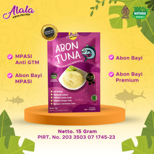 Abon Bayi Mpasi Non Msg - Abon Sehat Anak Abon Sapi Ayam Salmon Tuna Patin Lele Mpasi Bergizi 15GR