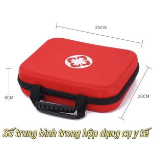 <GK> Túi cấp cứu EVA khẩn cấp túi cứu hộ ngoài trời xe chống dịch túi hộ gia đình thuận tiện dược phẩm túi hành lý y tế