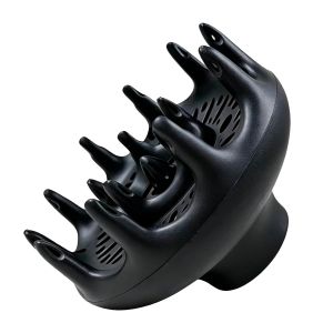 Black Orchid Hair Diffuser Hair Dryer for BlowDryers with 1.7-1.8 inch Diameter Nozzle suitable for Curlyand Wavy Hair-Softness and Control Blow-out hair is softerfluffier