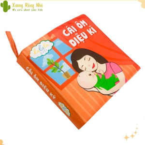 Sách Vải Phát Triển Tình Cảm Cho Bé 0-3 Tuổi Câu Chuyện - Cái Ôm Diệu Kỳ Xương Rồng Nhỏ