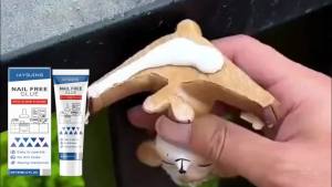 Jaysuing Nail-Free Glue Household Wood Metal Ceramic Plastic Daily Home Durable and Stable Nail-Free Glue