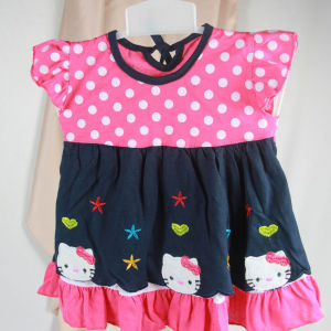 Gaun Bayi Newborn Cute / Dress Anak Lucu / Gaun Anak Terkini / Dress Baby / Baju Terusan Anak