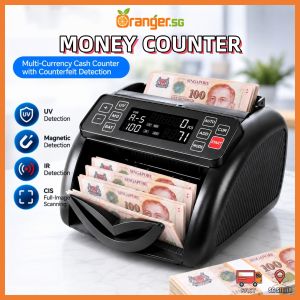 Multi-Currency Money Counter With CIS Full-Image Scanning