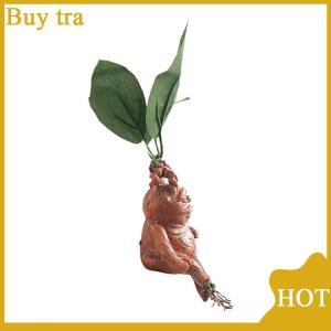 [Buytra] Mandrake Grass Resin Statue Landscape Ornament Art Figurine Crafts for Garden