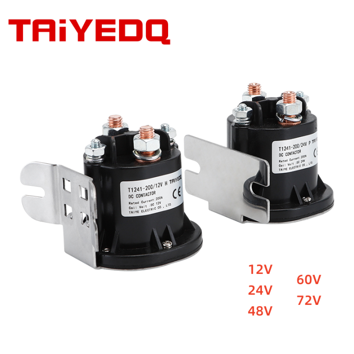 200A Bơm DC Contactor liên hệ với chuyển đổi khả năng T1241-200 12V 24V ...