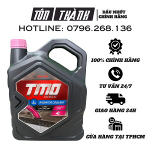 [ HÀNG CHÍNH HÃNG TOYOTA ] Nước Làm Mát Động Cơ Màu Hồng Chính Hãng Toyota - TMO (4 L