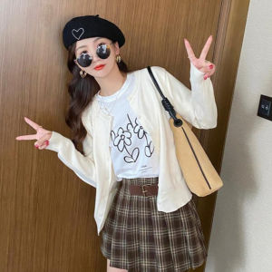 💥[A458] Áo KHOÁC len Cardigan CỔ TRÒN PHỐI NƠ LÔNG THỎ dày mịn tay dài mặc 2 kiểu dễ phối đồ - L2M