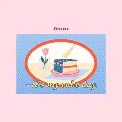 Postcard โปสการ์ดสำหรับตกแต่งห้อง เขียนจดหมาย 4x6นิ้ว | Stickwithme4ev