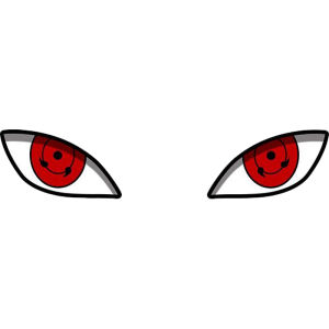 1 pair Car Reflective Stickers Demon Eyes Helmet Reflective Decal Sticker