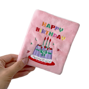 YISHA Cartoon Dog Hiding Food Toys Book Interactive Creative Pet Sniffing Toy Cute Soft Pet Stuffed Happy Birthday Toys Relieve Boredom