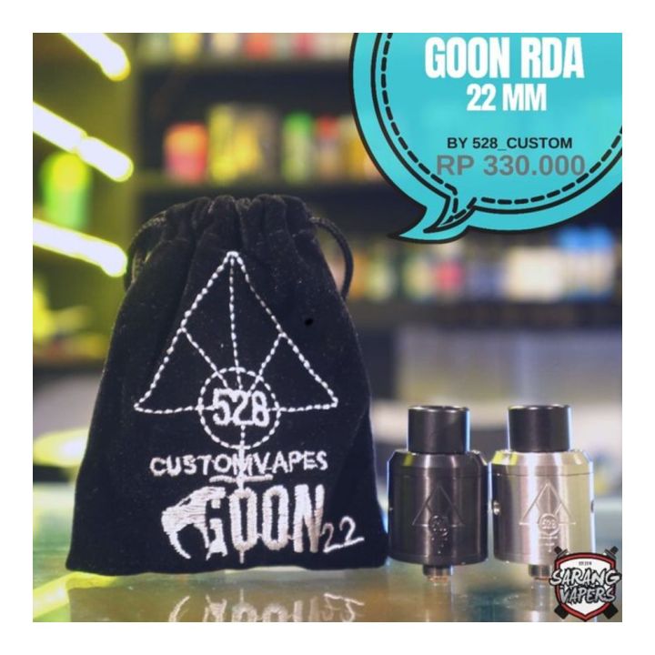 Promo GOON 528 22MM RDA AUTHENTIC by 528CUSTOM Limited