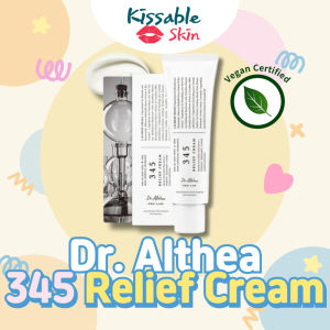 Dr. Althea 345 Relief Cream Krim 50ml / facial skin korean moisturizer lotion soothing ceramide pantehnol ato calming