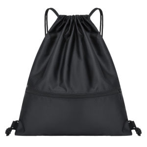 Water Resistant Drawstring Bag Outdoor Gymsack Hiking Bag Sport Backpack Beg Sukan Tahan Air