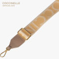 COCCINELLE กระเป๋าสะพายผู้หญิง รุ่น TEBE สี WARM TAUPE. 