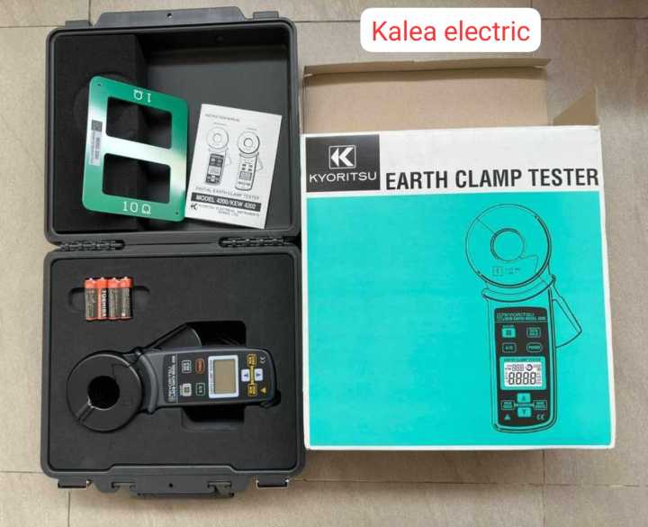 Digital Earth Clamp Tester Kyoritsu 4200 Lazada Indonesia