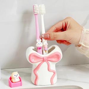 Waterproof Electric Brush Stand Decorative Design Bathroom Counter For Small Spaces