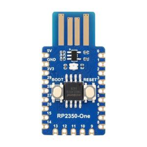 RP2350 One Industrial Programmable Module USB Host Device Support Direct Solder Integration Ready