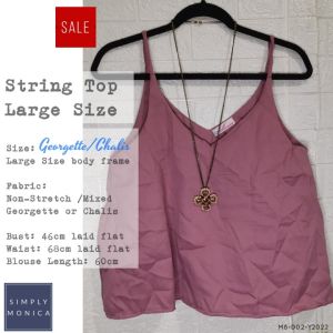 SimplyMonica String Top (Large Size)