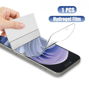 ฟิล์มไฮโดรเจล4G 5G Samsung Galaxy A17 A07 A56 A26 A36 A06 A16ปกป้องหน้าจอใสปกป้องเต็มรูปแบบกันรอยขีดข่วนความไวสูงฟิล์มป้องกันนุ่ม