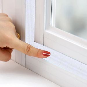 Window Weather Stripping Door Seal Strip for Bottom Side of Door Self Adhesive PU Foam Strip Window Door Soundproofing