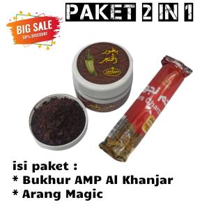 Paket Bukhur AMP + Arang Magic Lava Charcoal Termurah