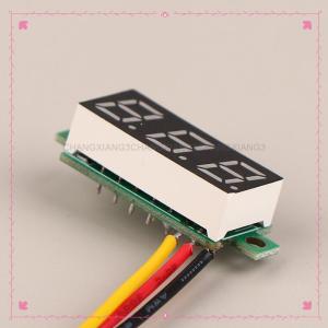 【CHANGXIANG3】 1 cái 0.28 inch DC LED kỹ thuật số vôn kế có thể điều chỉnh DC 0-100V điện áp Meter