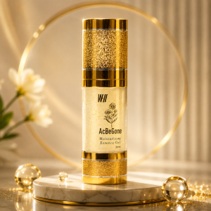 AcBeGone Overnight Healing Essence | Gold Particle Acne Treatment | 30ml w/ Witch Hazel & Calendula