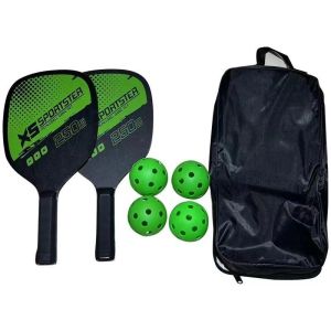 [Pickleball Paddles][Local Seller] Pickleball Paddles 2 Set Rackets with Balls and Bag    USAPA Approved Pickle-Ball Equipment with Accessories    Fiberglass/