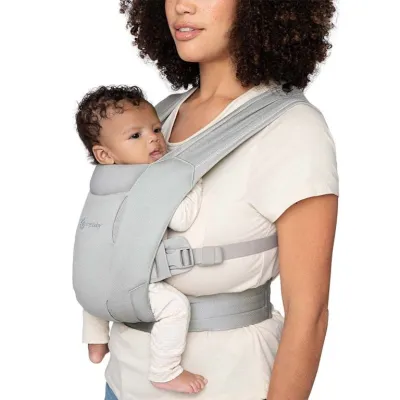 [USA]🎀 Địu cho bé Ergobaby Embrace Cozy và Ergobaby Soft Air Mesh địu trợ lực cho bé sơ sinh từ 3-11kg bảo hành 12m