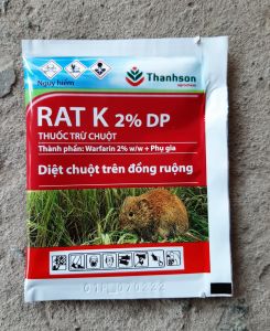[Freeship Max] Thuốc trừ chuột Rat K 2% DP gói 10gram - hiệu quả cao_VTNN TRUNG THIEN THINH