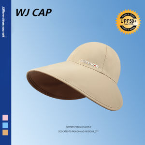 【WJ】Hai mặt có thể mặc mũ che nắng mái hiên lớn Mũ chống nắng thoáng khí UV mùa hè