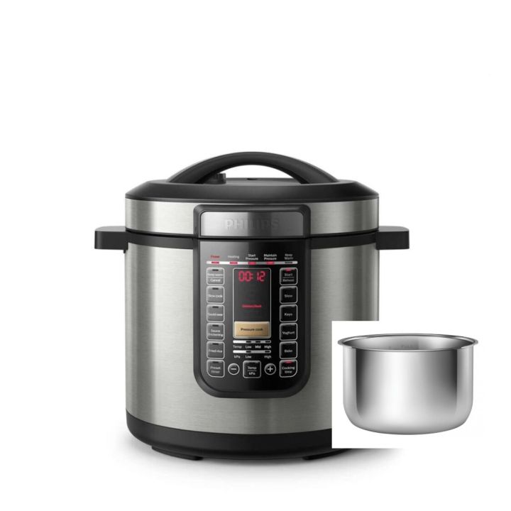 Philips All In One Cooker HD2238 62 Bundled with Philips HD 2774 60 Stainless Steel Inner Pot Lazada Singapore