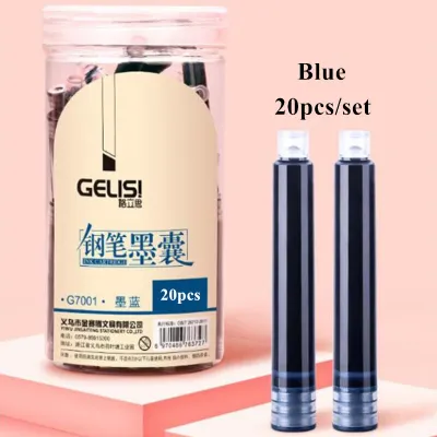 ปากกาหมึกซึม EF 0.38 มม. พร้อมคอนเวอร์เตอร์+หลอดหมึก 2 สี เขียนลื่น หรูหรา สำหรับนักเรียน ออฟฟิศ ของขวัญ
