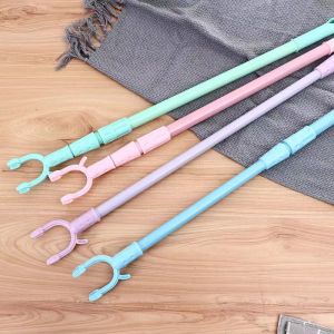 Multi Functional Clothes Rail Adjustable Clothes Rod For Clothes Fork Clothes Hook Picker