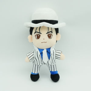 Cartoon Michael Plush Doll Cool Jackson Stuffed Toys Star Plushie Fans Birthday Gifts