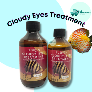 Aquarium Fish Fusion Cloudy Eyes Disease Treatment Blindfold Solution 300mL 200mL