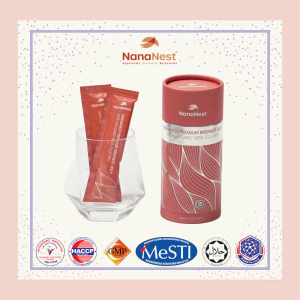 [NanaNest] Halal Birds Nest Jelly - Mango - Improve Memory and Learning Ability Boost Immune System