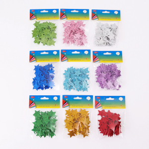 60Pcs Sparkling Star Sticker Glittering Adhesive Star Sticker Teacher Reward Sticker for Making Home Decoration