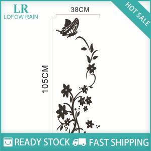 LF Wholesale✨Flash Sale ✨ Bướm tủ lạnh Sticker trang trí nội thất nhà bếp bức tranh tường DIY dán tường