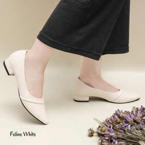 QUINCE Feline Pantofel Sepatu Heels Wanita Hak 3 cm