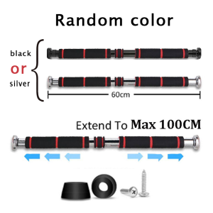 250KG Adjustable Door-Way Pull Ups Bar Sit up Home Gym Fitness Exercise Equipment Chin Up Pull Up Bar