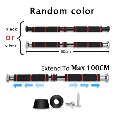 250KG Adjustable Door-Way Pull Ups Bar Sit up Home Gym Fitness Exercise Equipment Chin Up Pull Up Bar