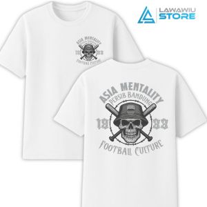 Asian level club mentality Persib Bandung men adults cotton combed 24s T-shirt supporter Bola bogaoh Persib cool casual outfit .C