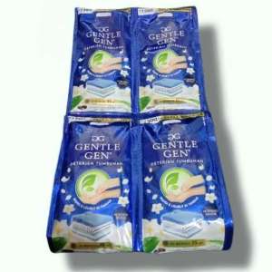 DETERGENT GENTLE GEN (6+1) SACHET DETERJEN TUMBUHAN GG SABUN CUCI BAJU CAIR